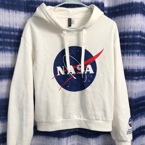 White NASA Hoodie